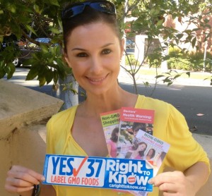 VOTE Yes on Prop 37!