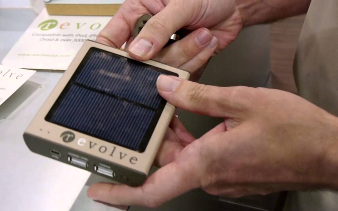 Solar Powered Charger by Revolve Electronics