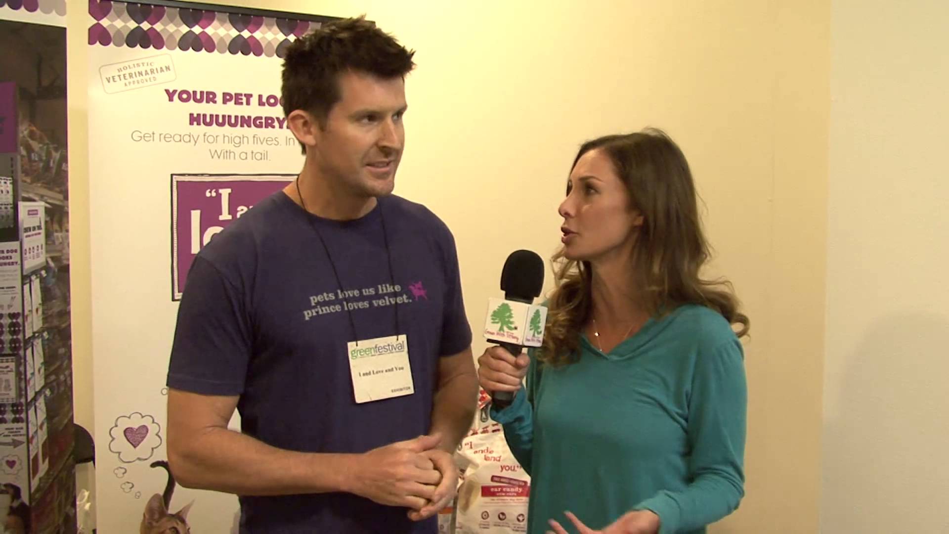 Healthy Pet Food from I and Love and You at the Green Festival