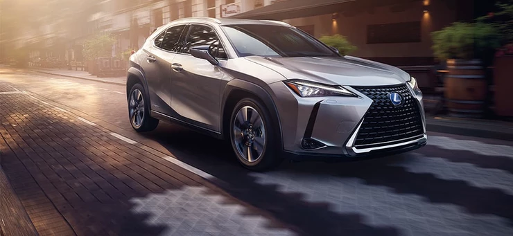 The Lexus UX 250 hybrid has someone special behind the wheel